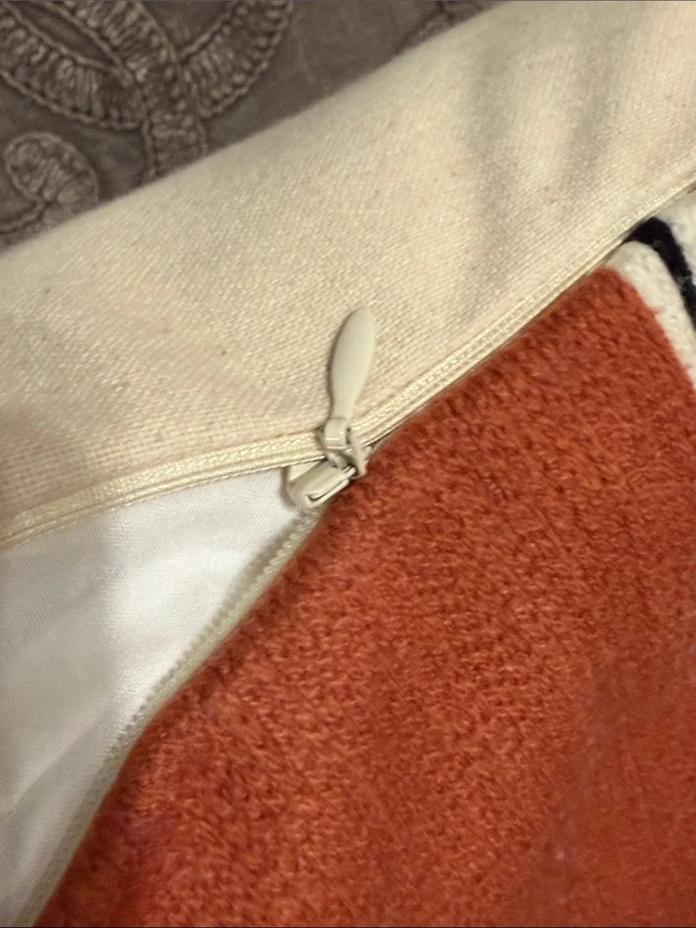 West Elm textured woven
